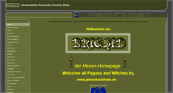 Desktop Screenshot of jahreskreisfeste.de